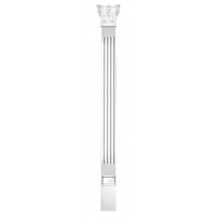Комплект DK-195-SET1: пилястра DK-195, капитель DK-211, основание DD-310