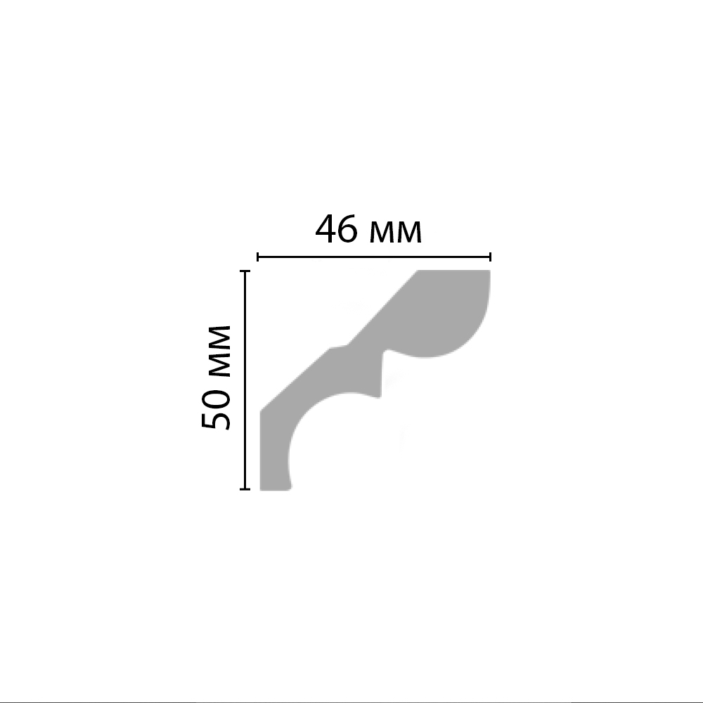 Плинтус потолочный  96669