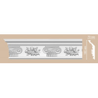 Плинтус потолочный с рисунком DECOMASTER DT-9830 (62*180*2400мм)