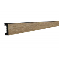 Декоративная рейка из дюрополимера ламинированная 626-64SH Decor-Dizayn