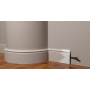 Плинтус гибкий из полиуретана DD701F Decor-Dizayn