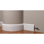 Плинтус гибкий из полиуретана DD701F Decor-Dizayn