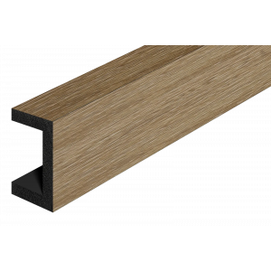 Декоративная рейка из дюрополимера ламинированная 613-64SH Decor-Dizayn