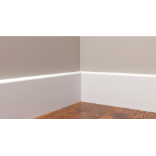 Комплектующий элемент DD707/U1 для плинтуса - внутренний угол Decor-Dizayn