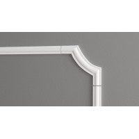 Декоративный уголок из дюрополимера C1-157A Decor-Dizayn - угловой элемент (комплект 4 шт.)