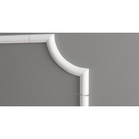 Декоративный уголок из дюрополимера C1-130A Decor-Dizayn - угловой элемент (комплект 4 шт.)