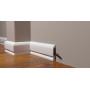 Плинтус напольный из дюрополимера DD700 под светодиодную подсветку Decor-Dizayn