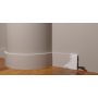 Плинтус напольный гибкий из полиуретана DD707F Decor-Dizayn