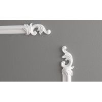 Завершающий элемент для молдинга H1-DD301 LR из дюрополимера Decor-Dizayn