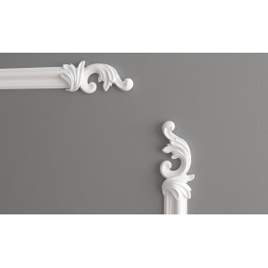 Завершающий элемент для молдинга H1-DD301 LR из дюрополимера Decor-Dizayn