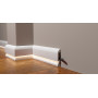 Плинтус напольный из дюрополимера DD700 под светодиодную подсветку Decor-Dizayn