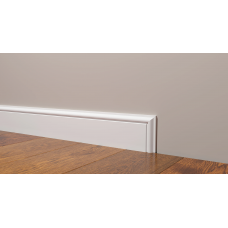 Комплектующий элемент DD005/U4 для плинтуса - конверт в пол влево Decor-Dizayn