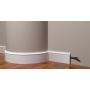 Плинтус напольный гибкий из полиуретана DD005F Decor-Dizayn