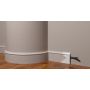 Плинтус напольный гибкий из полиуретана DD005F Decor-Dizayn