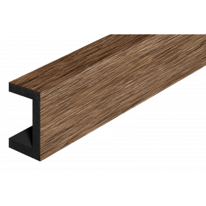 Декоративная рейка из дюрополимера ламинированная 613-83SH Decor-Dizayn