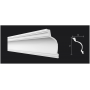 Карниз из дюрополимера DD522 Decor-Dizayn - Плинтус потолочный