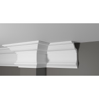 Карниз из дюрополимера DD513 Decor-Dizayn - Плинтус потолочный