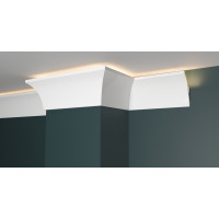 Карниз под подсветку из дюрополимера DD512 Decor-Dizayn - Плинтус потолочный