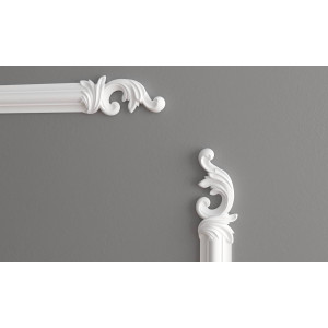 Завершающий элемент для молдинга H1-DD002 LR из дюрополимера Decor-Dizayn