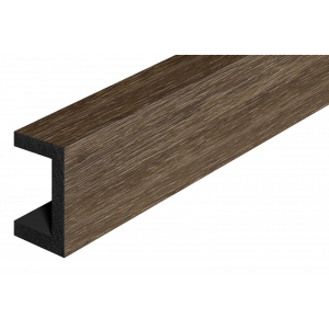 Декоративная рейка из дюрополимера ламинированная 613-66SH Decor-Dizayn