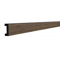 Декоративная рейка из дюрополимера ламинированная 626-66SH Decor-Dizayn