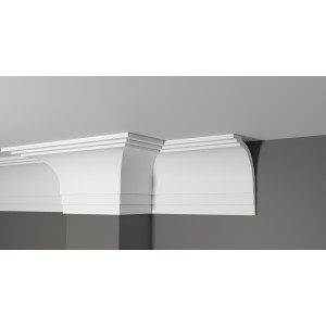 Карниз из дюрополимера DD511 Decor-Dizayn - Плинтус потолочный Карниз из дюрополимера DD511 Decor-Dizayn - Плинтус потолочный