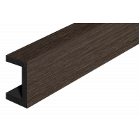 Декоративная рейка из дюрополимера ламинированная 613-67SH Decor-Dizayn