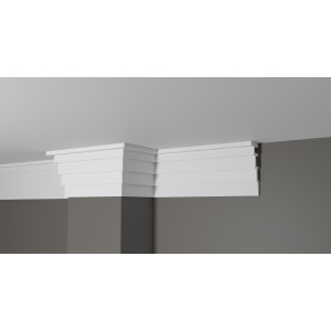 Карниз из дюрополимера DD514 Decor-Dizayn - Плинтус потолочный Карниз из дюрополимера DD514 Decor-Dizayn - Плинтус потолочный