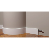 Плинтус гибкий из полиуретана DD708F  Decor-Dizayn