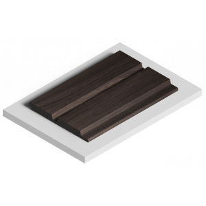Стеновая панель из дюрополимера HIWOOD LV123N BR395 - 3D Панель