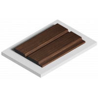 Стеновая панель из дюрополимера HIWOOD LV123N BR396 - 3D Панель