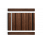 Стеновая панель из дюрополимера HIWOOD LV123 BR396 - 3D Панель
