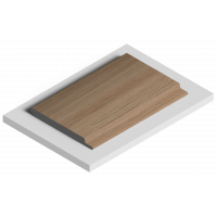Стеновая панель из дюрополимера HIWOOD LV127 BR417 - 3D Панель