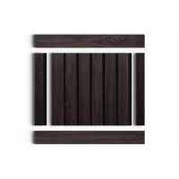 Стеновая панель из дюрополимера HIWOOD LV123N BR395K - 3D Панель