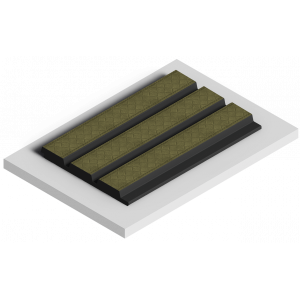 Стеновая панель из дюрополимера HIWOOD LV124LE1 GN83K - 3D Панель