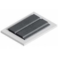 Стеновая панель из дюрополимера HIWOOD LV123 S381A - 3D Панель