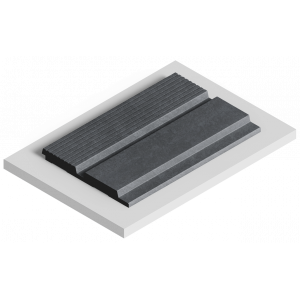 Стеновая панель из дюрополимера HIWOOD LV123 S381A - 3D Панель