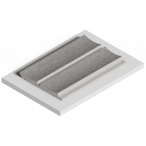 Стеновая панель из дюрополимера HIWOOD LV125 GR5 - 3D Панель
