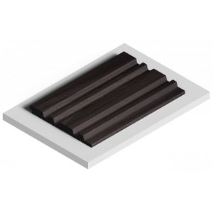 Стеновая панель из дюрополимера HIWOOD LV122 BR395 - 3D Панель