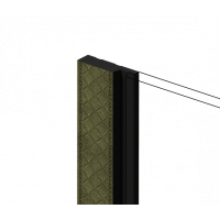 Финишный молдинг LF124A(LE1) GN83K HIWOOD