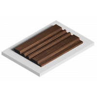 Стеновая панель из дюрополимера HIWOOD LV121 BR396 - 3D Панель