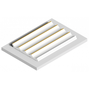 Стеновая панель из дюрополимера HIWOOD LV139 W49G - 3D Панель