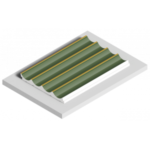 Стеновая панель из дюрополимера HIWOOD LV139 GN81G - 3D Панель