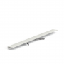 Микроплинтус LACONISTIQ micro 15 classic RAL9016 Белый мат. (15х5х2450мм) 7 зажимов в комплекте