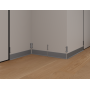 Плинтус алюминиевый LACONISTIQ Adhesive 60мм БЕЗ ПОКРЫТИЯ (60*10*2500мм)