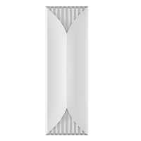 Композитная декоративная панель Decoplume SLIM Butterfly 1 (297*99*12мм)