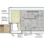 Теневая рейка micro 3М (скрытый наличник) Laconistiq БЕЗ ПОКРЫТИЯ, (96,5*15,7*3000мм)
