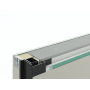 Теневая рейка micro 3М (скрытый наличник) Laconistiq Черный МУАР RAL9005 (краска только на лиц. части), (96,5*15,7*3000мм)
