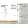 Скрытый плинтус LACONISTIQ REGULAR, под подсветку, черный МУАР RAL9005 (80х13х3000мм)