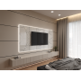 Теневая рейка LACONISTIQ Multilevel NEW (разноуровневая) БЕЗ ПОКРЫТИЯ (46.5*28.7*3000мм.) под подсветку